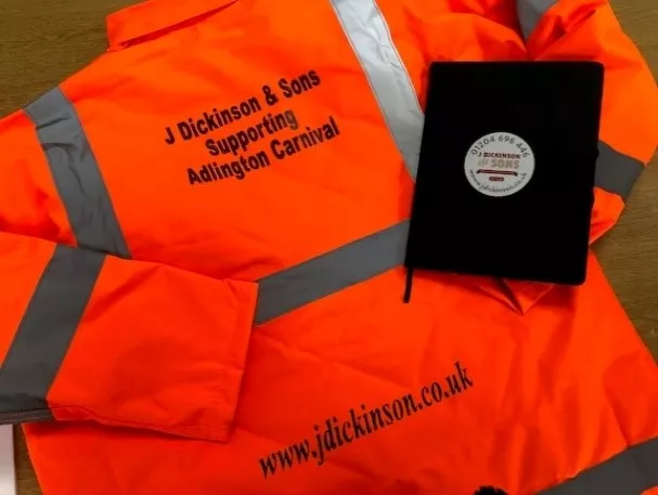 J Dickinsons & Sons Supporting Adlington Carnival