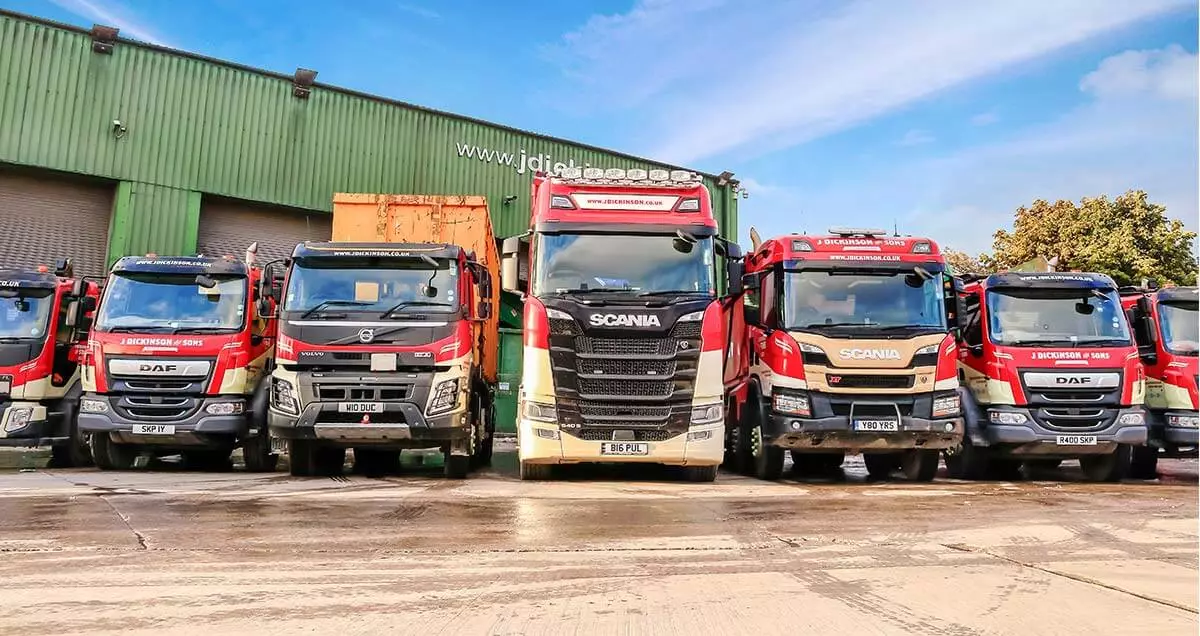 Fleet of vehicles